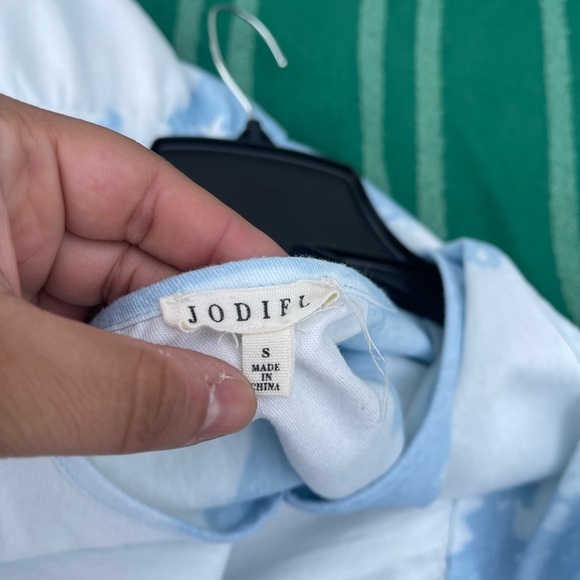 Jodifl - Blue and White Tie-Dye Dress - Picture 2 of 2